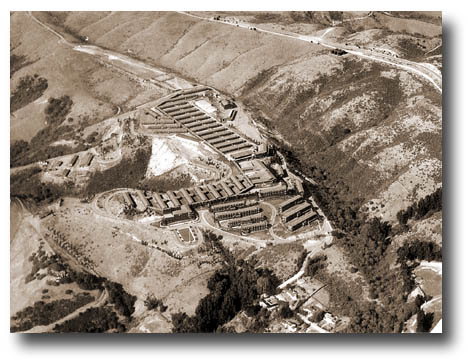 San Leandro Hospital aerial view 